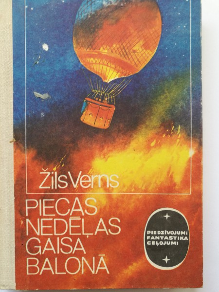 Piecas nedēļas gaisa balonā