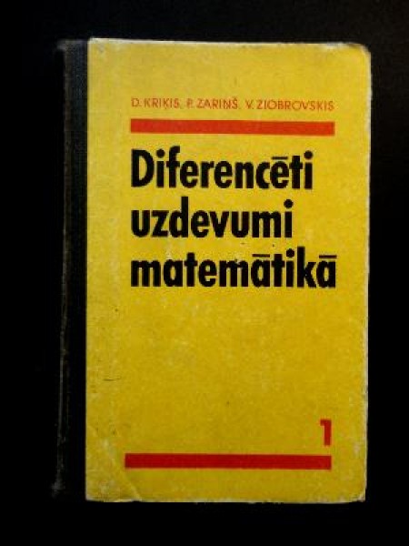 Diferencēti uzdevumi matemātikā 