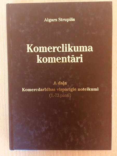 Komerclikuma komentāri. A daļa
