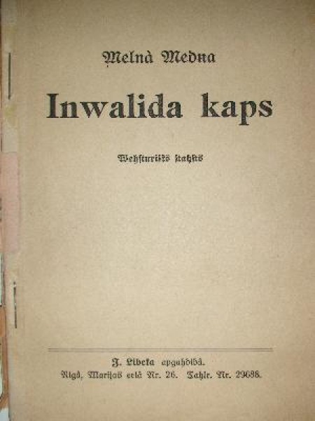 Melnā Medņa Invalīda kaps 