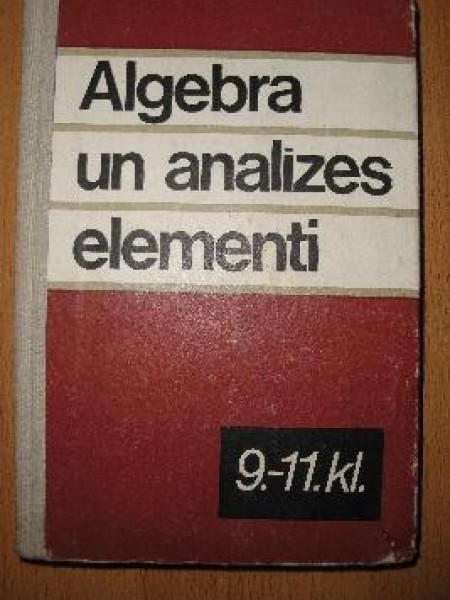 Algebra un analīzes elementi 