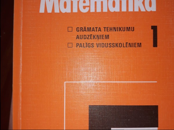 Matemātika 1.
