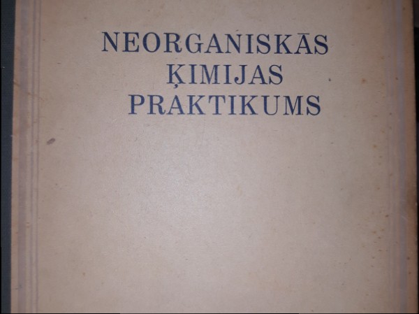 Neorganiskās ķīmijas praktikums