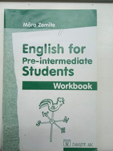 English for Pre-intermediate students