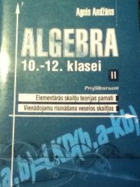 Algebra 10.-12. klasei 2. daļa 