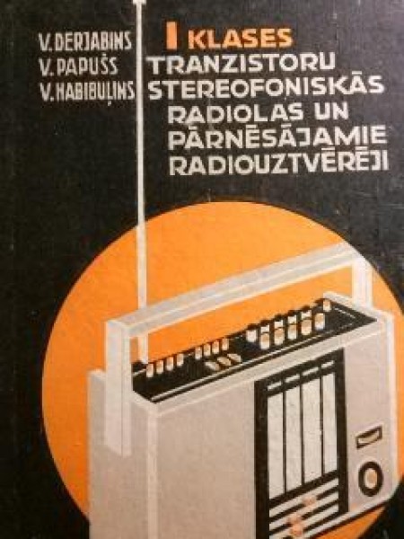 I klases tranzistoru stereofoniskās radiolas un pārnēsājamie radiouztvērēji 