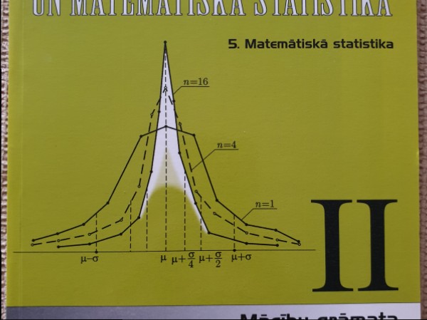 Varbūtību teorija un matemātiskā statistika 