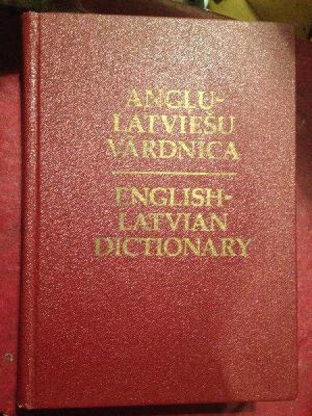 Angļu-latviešu vārdnīca 