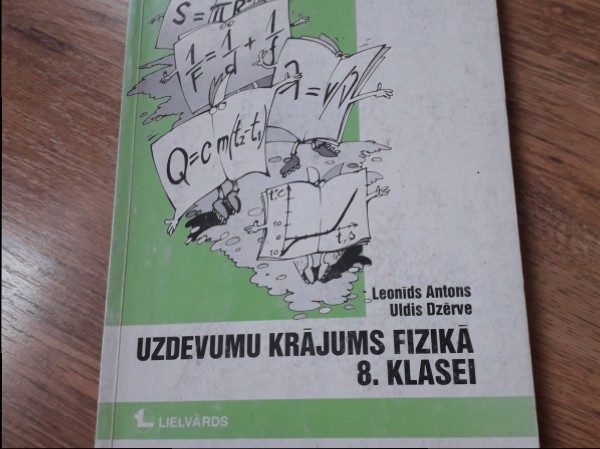 Uzdevumu krājums fizikā 8.klasei