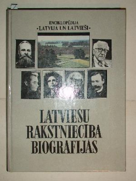 Latviešu rakstniecība biogrāfijās 