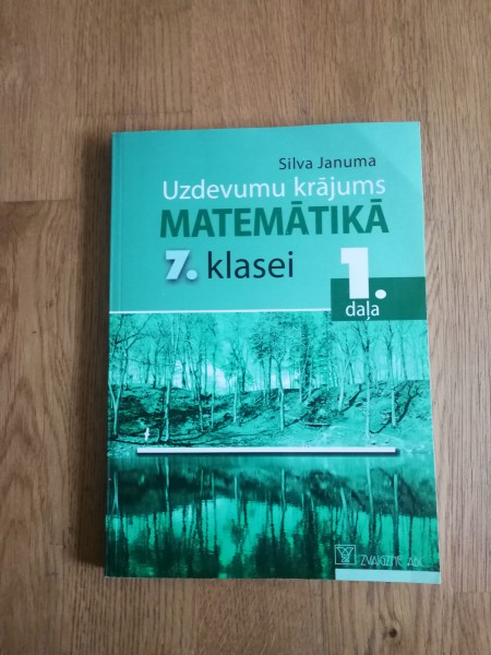 Uzdevumu krājums matemātikā 7.klasei 1.daļa