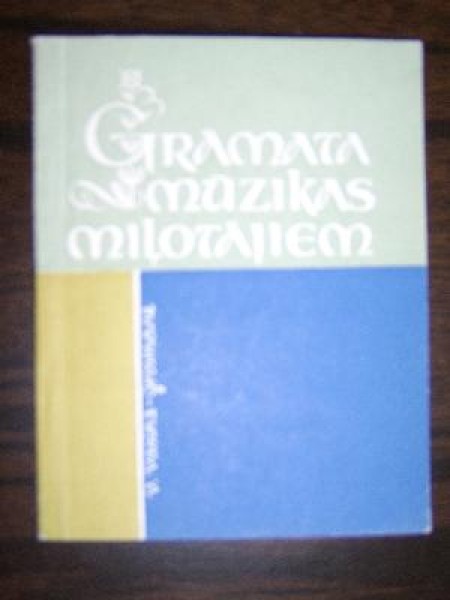 Grāmata mūzikas mīļotājiem