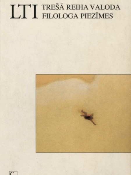 LTI. Trešā reiha valoda. Filologa piezīmes