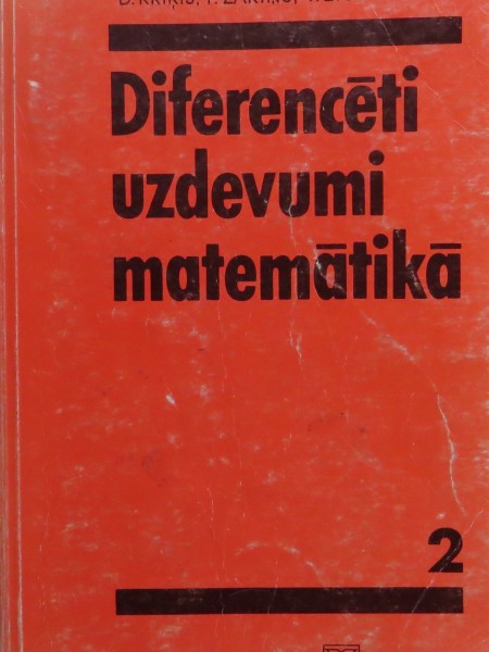 Diferencēti uzdevumi matemātikā 2