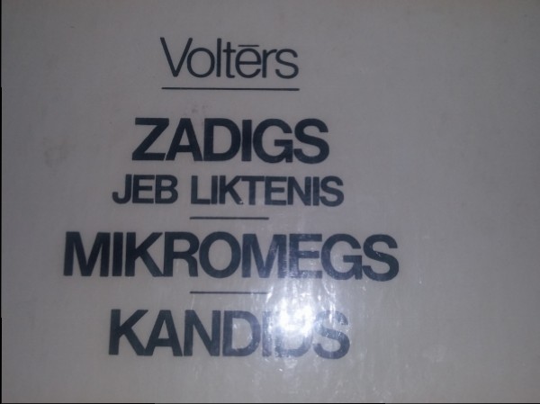 Zadigs jeb liktenis