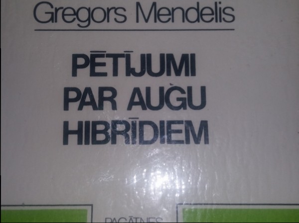 Pētījumi par augu hibrīdiem