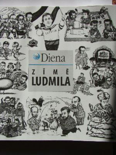 Zīmē Ludmila : Karikatūru albums 