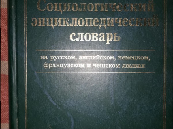 Социологический энциклопедический словарь