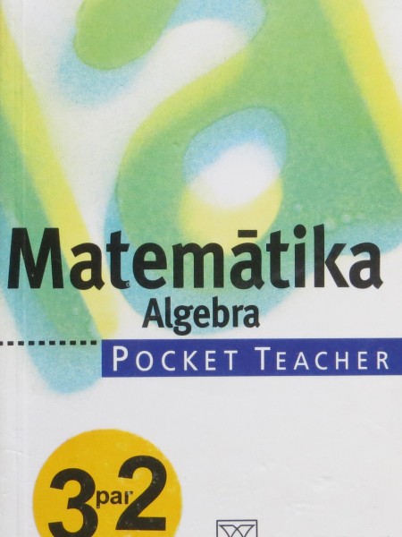 Matemātika Algebra Pocket Teacher