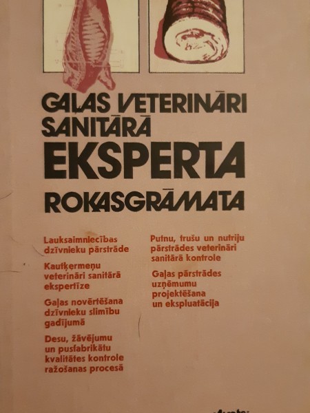 Gaļas veterināri sanitārā eksperta rokasgrāmata