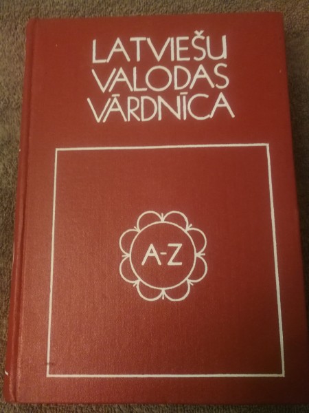 Latviešu valodas vārdnīca