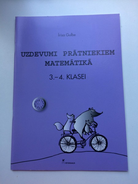Uzdevumi prātniekiem matemātikā 3. - 4. klasei