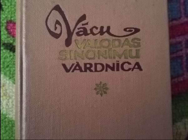 Vācu valodas sinonīmu vārdnīca