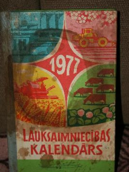 Lauksaimniecības kalendārs 1977 