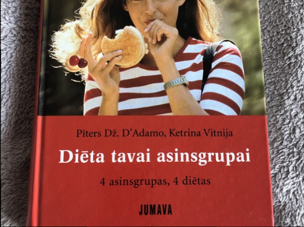 Diēta tavai asinsgrupai