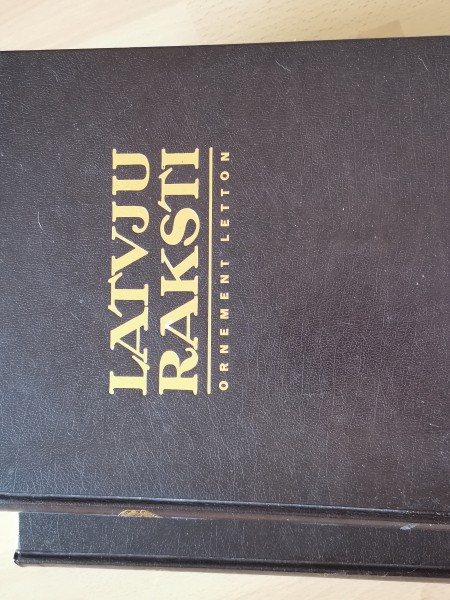 Latvju Raksti /Ornament Letton/1. un 2.daļa