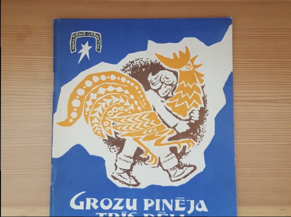 Grozu pinēja trīs dēli