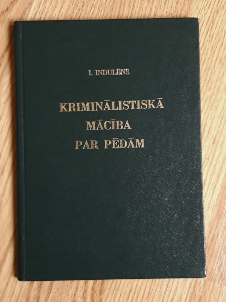 Kriminālistiskā mācība par pēdām