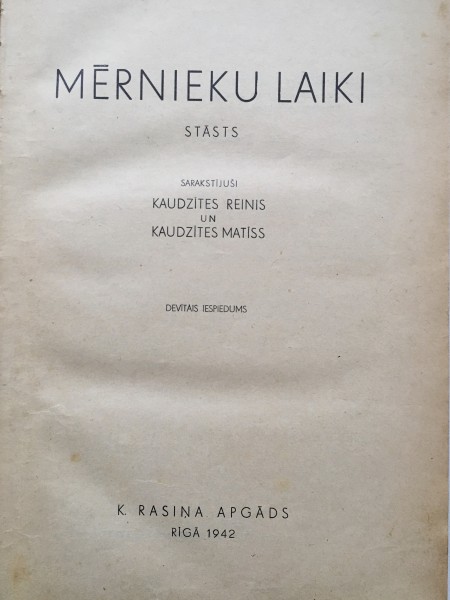 Mērnieku laiki