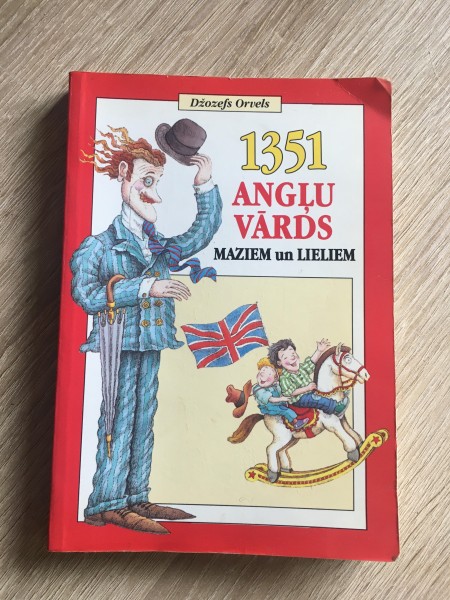 1351 angļu vārds maziem un lieliem