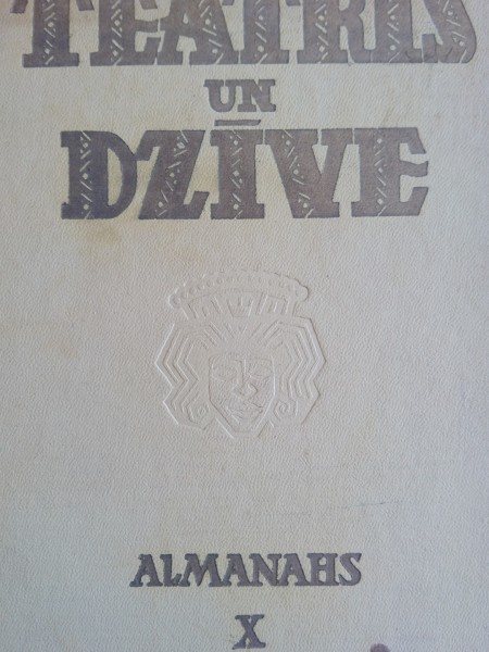Teātris un dzīve. Almanahs X