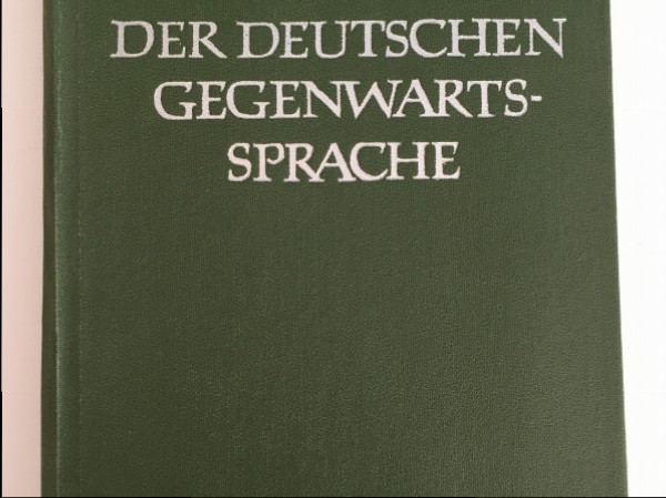 Grammatik der Deutschen Gegenwartssprache