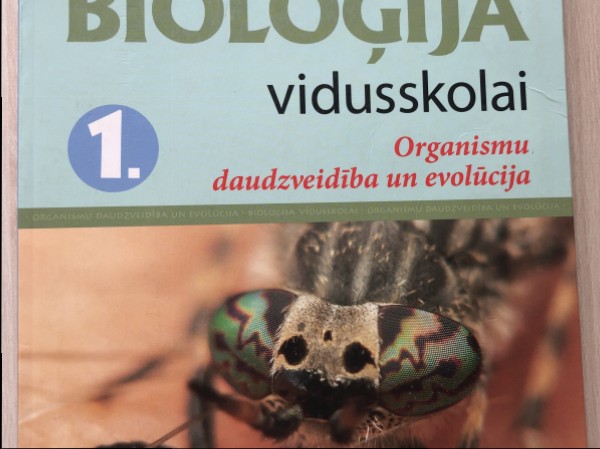 Bioloģija vidusskolai, organismu daudzveidība un evolūcija