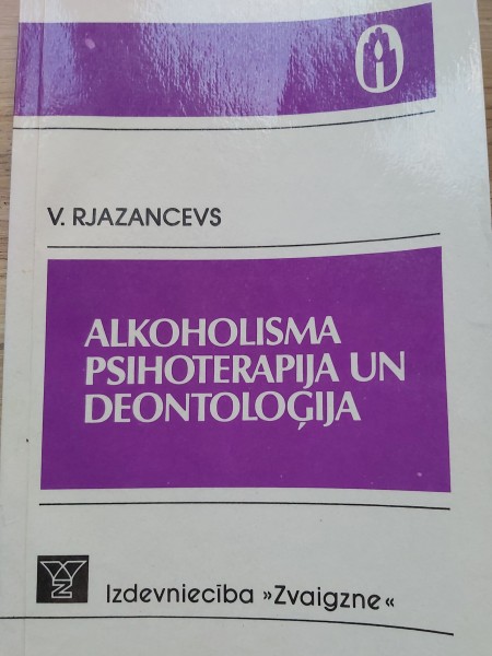 Alkoholisma psihoterapija un deontoloģija