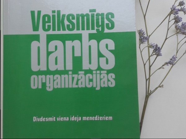 Veiksmīgs darbs organizācijās. 21 ideja menedžerim
