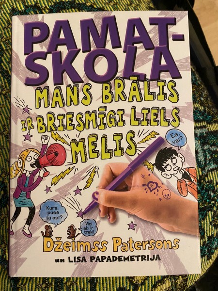Pamatskola. Mans brālis ir briesmīgi liels melis