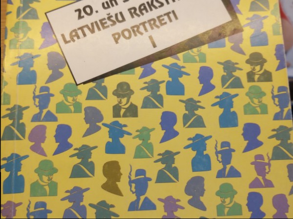 Latviešu rakstnieku portreti. 1. daļa. 
