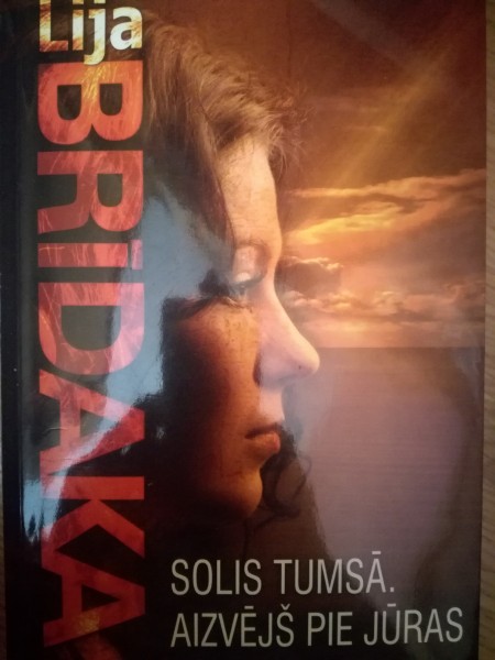 Solis tumsā. Aizvējš pie jūras