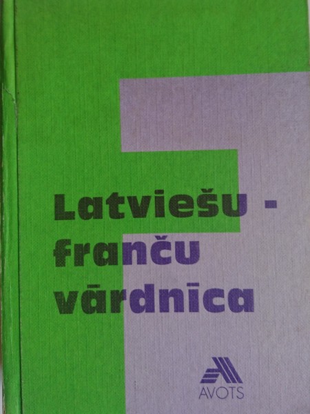 Latviešu - franču vārdnīca