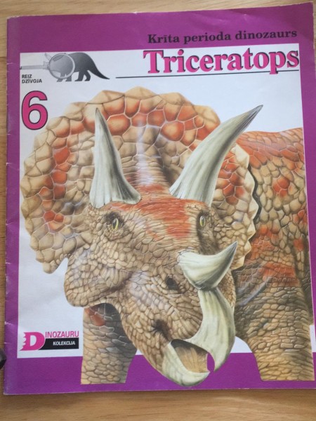 Triceratops - Krīta perioda dinozaurs