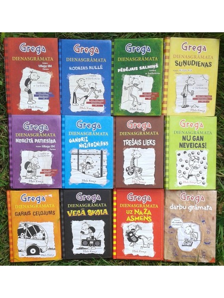 Grega Dienasgrāmata 1-11 + Grega darbu grāmata