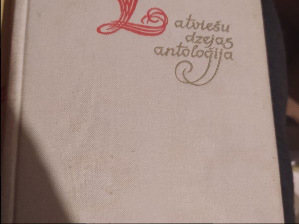 Latviešu dzejas antoloģija 6 sējums