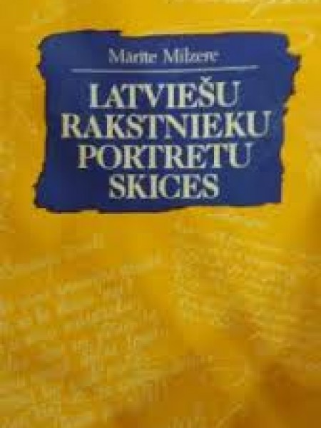 latviešu rakstnieku portretu skices