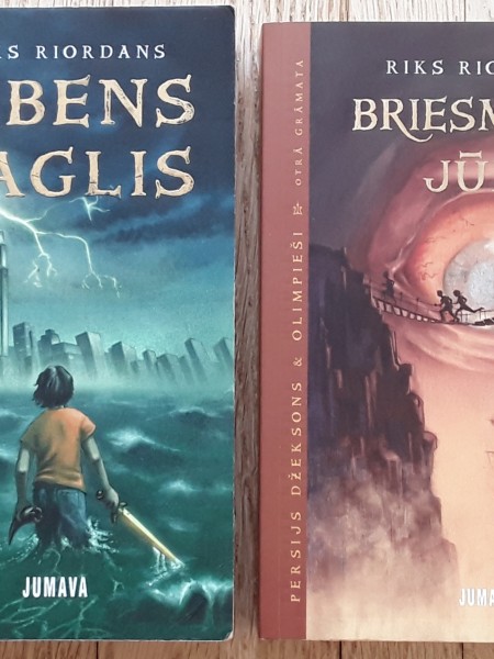 Persijs Džeksons & olimpieši. 1.Zibens zaglis. 2.Briesmoņu jūra.