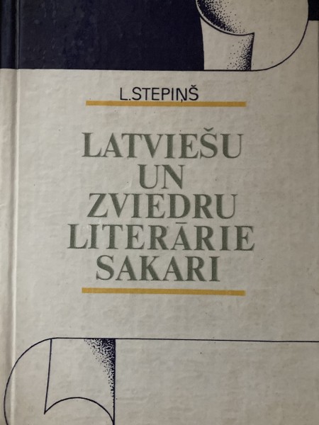 Latviešu un zviedru literārie sakari