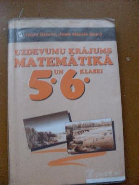 Uzdevumu krājums matemātikā 5. un 6. klasei